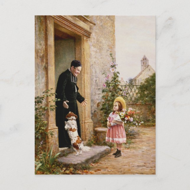 Priesternas födelsedag vykort (Framsida)