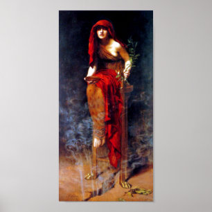 Priestess av Delphi ~ Poster