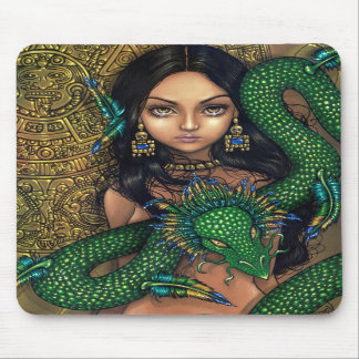 "Priestess av Quetzalcoatl" Mousepad Musmatta