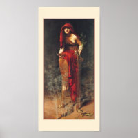 Priestess för Delphi Poster