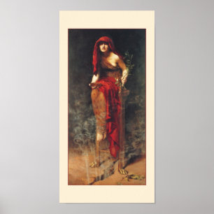 Priestess för Delphi Poster