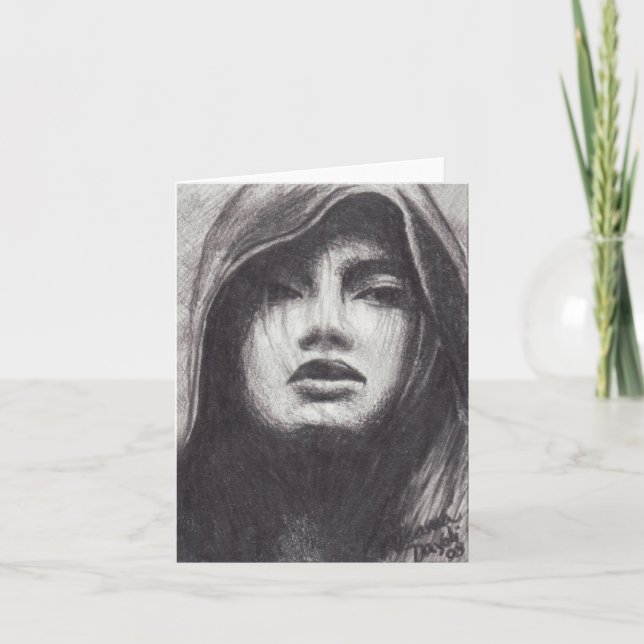 Priestess - Notecard Kort (Framsida)