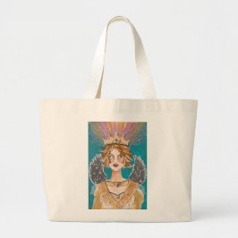 Priestess Paloma Blonde Angel Princess Tote Bag Jumbo Tygkasse