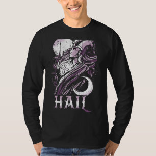 Priestess Witch Tarot Occult Klubb Goblincore Hail T Shirt