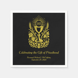Priesthood Ordination Eucharist Chalice Host Pappersservett