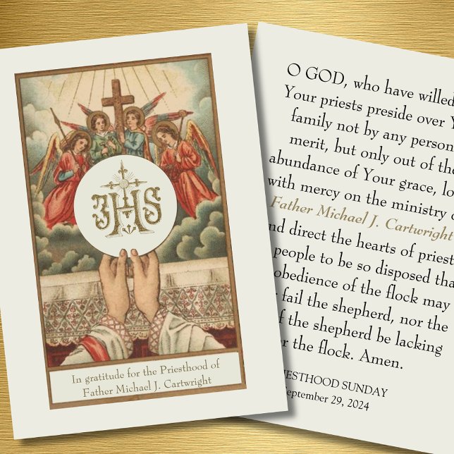 PRIESTHOOD SÖNDAG PERSONLIG PRAYER CARDS (Skapare uppladdad)