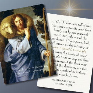PRIESTHOOD SÖNDAG PERSONLIG PRAYER CARDS PLACERINGSKORT