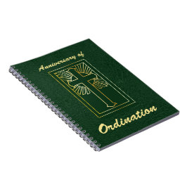 Priestjubileumsfirandet av Ordination Leather-utse Anteckningsbok