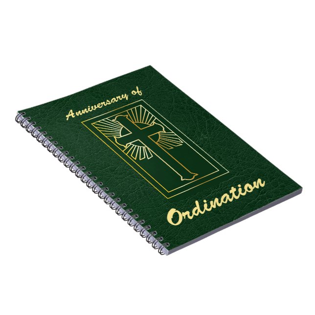 Priestjubileumsfirandet av Ordination Leather-utse Anteckningsbok (Högra Sidan)