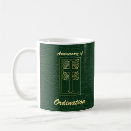 Priestjubileumsfirandet av Ordination Leather-utse Kaffemugg