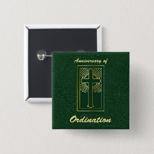 Priestjubileumsfirandet av Ordination Leather-utse Knapp