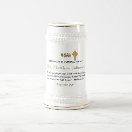 Priestordningens årsdag Gift Mugg - personligt