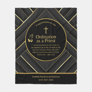Priestortering Ny Priest New Priest Rechered Anpas Fleecefilt