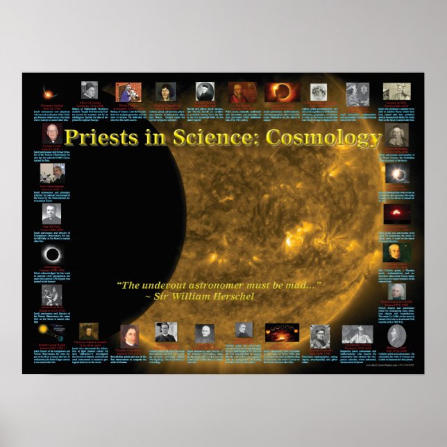 Priests in Science: Cosmology Poster (Framsidan)