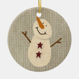 Prim Land Snögubbe Ornament