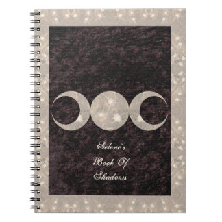 Prim Moon Design Book of Shadows BOS Grimorio Anteckningsbok