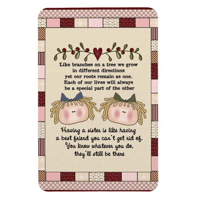 Prim Sister Magnet (Vertikal)