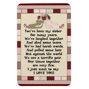 Prim Sisters magnetiska magnet