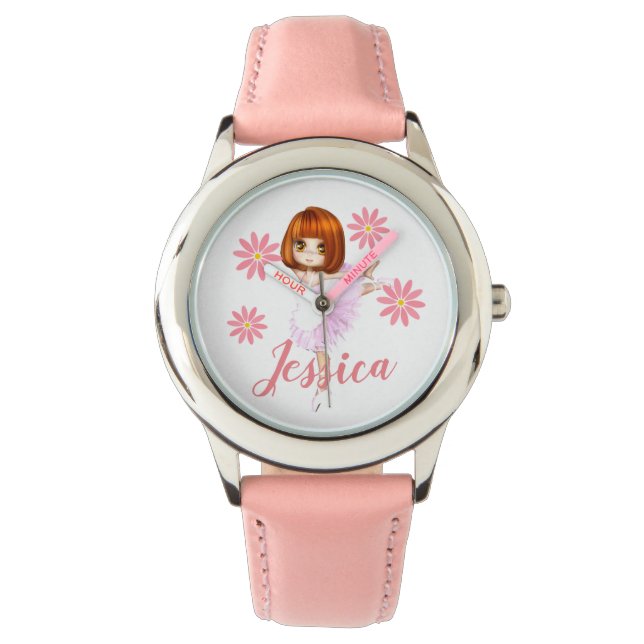 Prima Ballerina Anpassningsbar Armbandsur (Framsida)