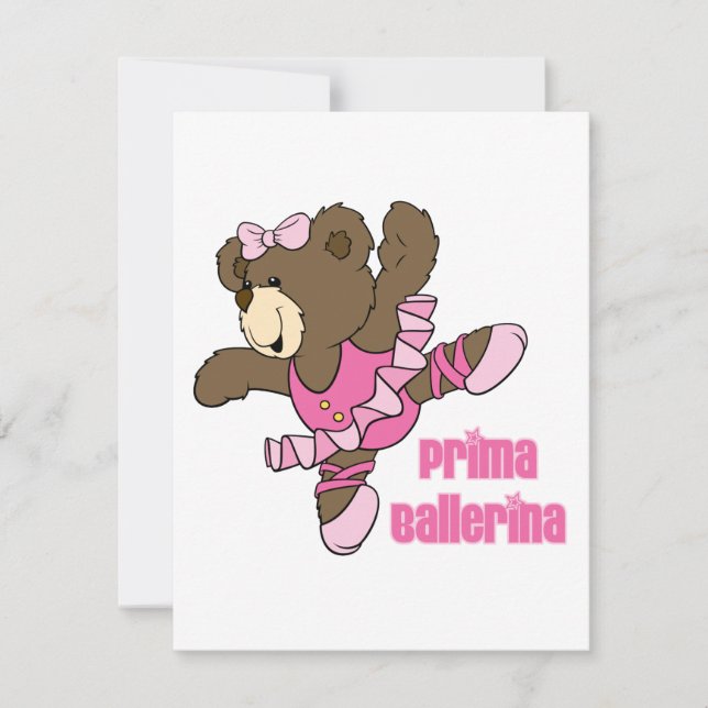 Prima Ballerina Bear Mörk (Framsida)