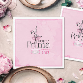 Prima Ballerina Birthday Napkin Pappersservett