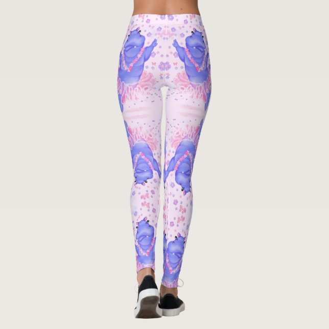Prima Ballerina Hippo Leggings (Baksida)
