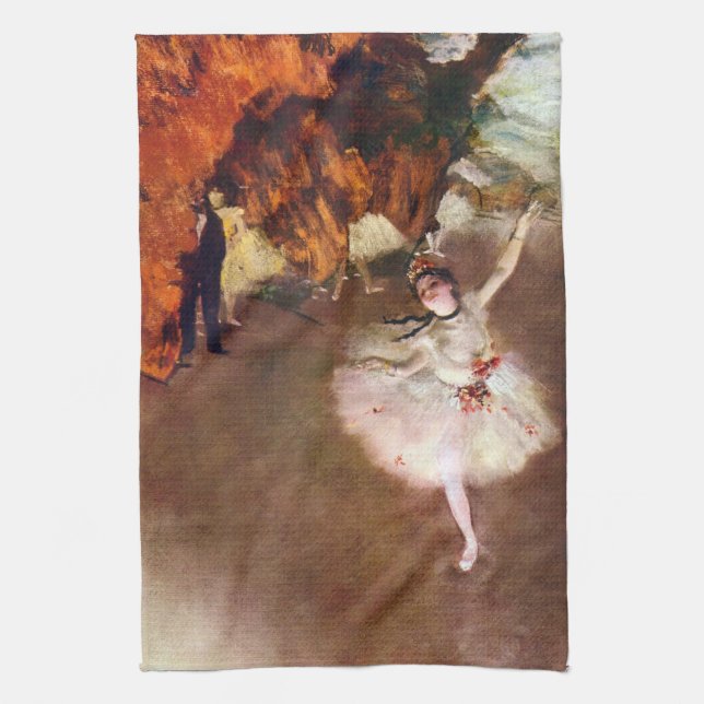 Prima Ballerina, Rosita Mauri av Edgar Degas Kökshandduk (Vertikal)