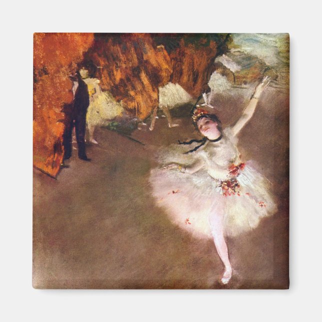 Prima Ballerina, Rosita Mauri av Edgar Degas Magnet (Framsidan)