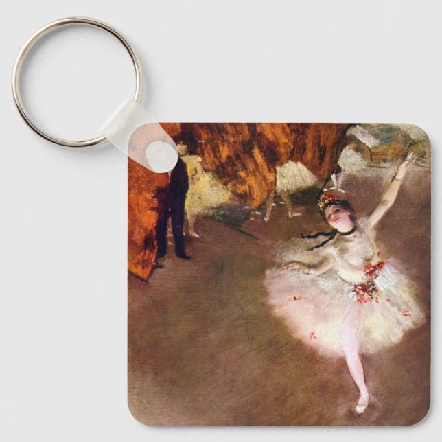 Prima Ballerina, Rosita Mauri av Edgar Degas Nyckelring (Framsida)