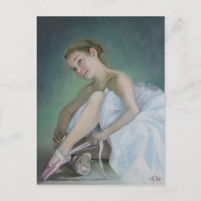 Prima Ballerina vykort (Framsida)