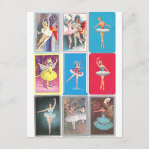 prima ballerina vykort