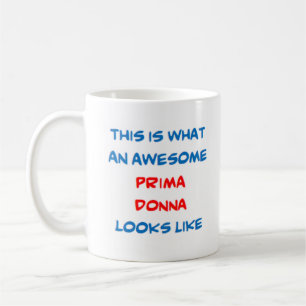 prima donna, fantastisk kaffemugg