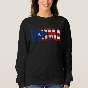 Prima Puerto Rico Flagga Pride Womens Day Puerto R T Shirt