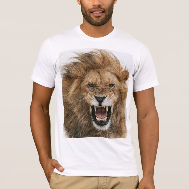 Primal Power 003 – Lejon T Shirt (Framsida)