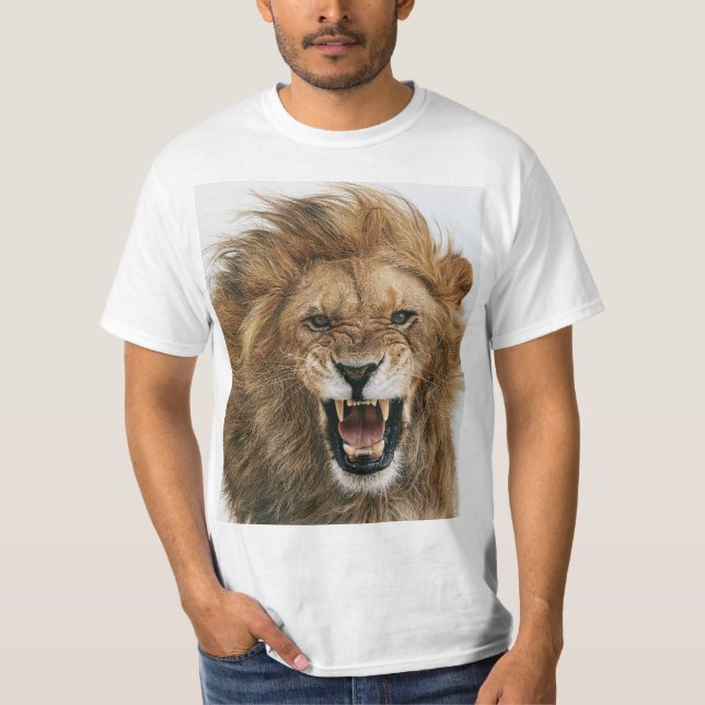 Primal Power 003 – Lejon T Shirt (Framsida)