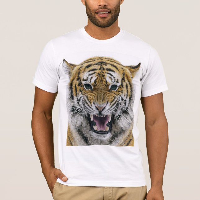 Primal Power 004 – Tiger T Shirt (Framsida)
