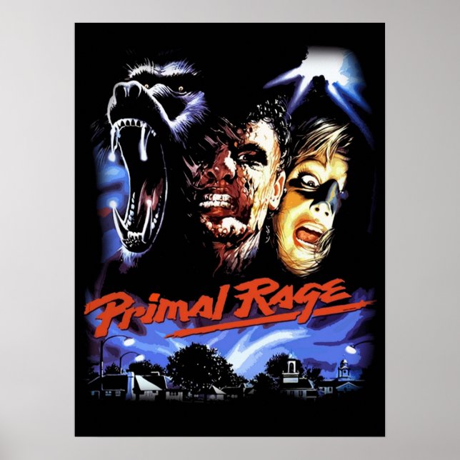 Primal Rage Poster (Framsidan)