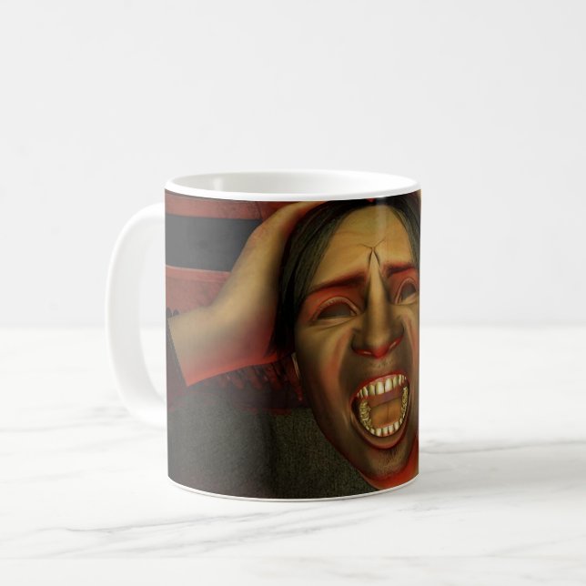Primal Skräm Kaffemugg (Framsida vänster)
