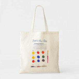 Primär Färg Barns Art Tote Bag Tygkasse