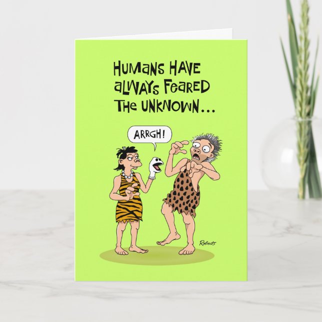 Primär fruktan vid 60:e födelsedag kort (Framsida)