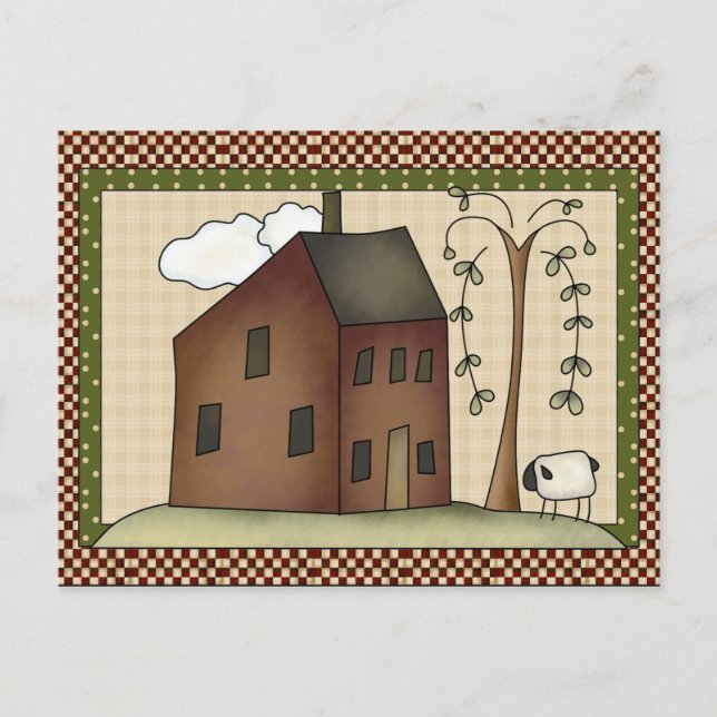 Primär House-vykort för alla ändamål Vykort (Framsida)