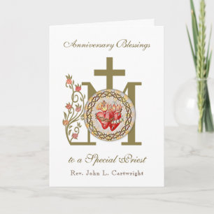 Primär jubileumsfirma Virgin Mary Jesus Kort