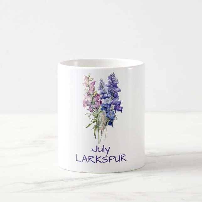 Primär Julska blomma Larkspur mugg (Center)