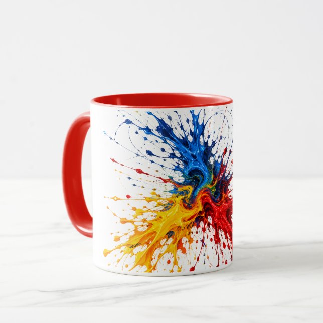 Primär kollision mugg (Framsida vänster)