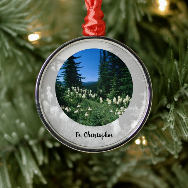 Primär liggande Personlig Julgransprydnad Metall (Träd)