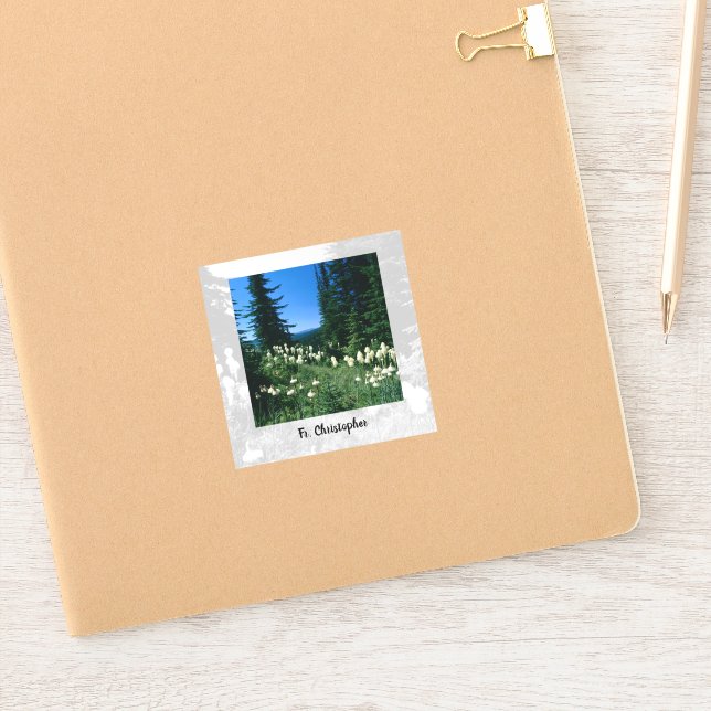 Primär liggande Personlig Klistermärken (Anteckningsbok)