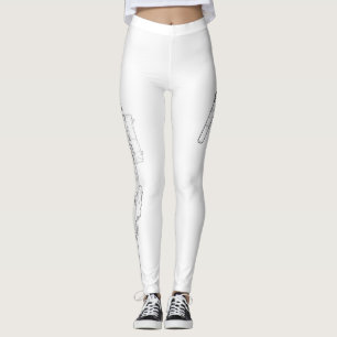 Primär och sekundär damasker leggings