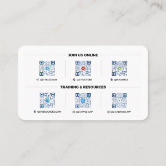 Primär QSI-Logotyp - Affärskort Visitkort