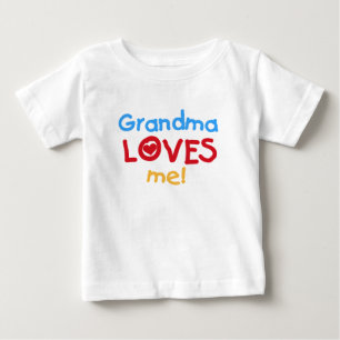 Primära Färg Grandma Kärlek Me T-shirts