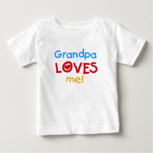Primära Färg Grandpa Kärlek Me Tshirts